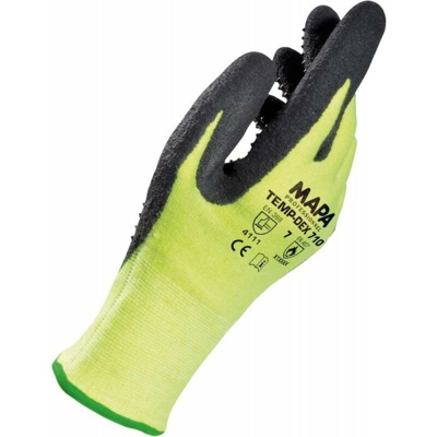 Guanto Temp-Dex 710, Size 7, Giallo / Nero (A 10) - MAPA PROFESSIONNEL