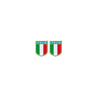 Adesivo 3D Scudetto Italia 2pcs - GAT