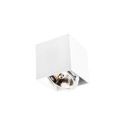 Faretto box - Design - Alluminio - Bianco - Cubo/Quadrato G9 Max. 1 x 3 Watt - Qazqa en oferta