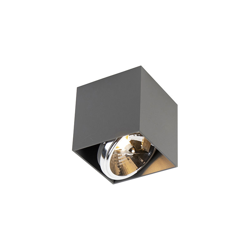 Faretto box - Design - Alluminio - Grigio - Quadrato/Cubo G9 Max. 1 x 3 Watt - Qazqa precio