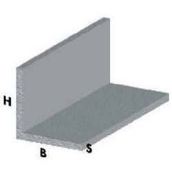 Profilo Cromo H.200 Angolare 25X25X1 5 Pz - ARCANSAS precio