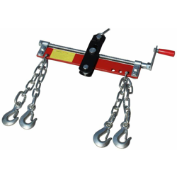 NEEST-03 Gru motore da officina 750Kg, sollevatore per garage con catena bilanciamento del carico - Varan Motors en oferta