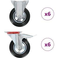 Rotelle 12 pz 160 mm - VIDAXL en oferta