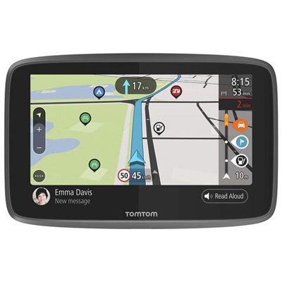 GO Camper Navigatore Display Touchscreen 6'' + Slot MicroSD Mappe Mondo + Aggiornamento Mappe a Vita Bluetooth e Wi-Fi