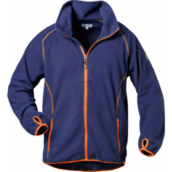 Elysee - Giacca Maglia Di Lana Connor,Leggero ,Taglia S, Blu Navy/Arancione precio