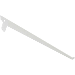 66431 -ELEMENTSYSTEM - 1 REGGIMENSOLA A 2 GANCI BIANCO MM 350 - Masidef en oferta