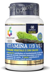 COLOURS OF LIFE VITAMINA D3 60 CAPSULE precio