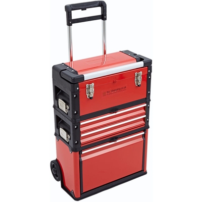 Trueshopping - Scatola Portautensili Carrello 3 in 1 Set con 4 Cassetti
