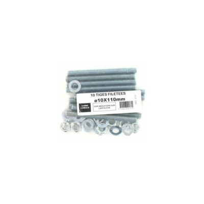 Barre filettate diametro 10 Confezione M10 Batifix 10 x 110 millimetri