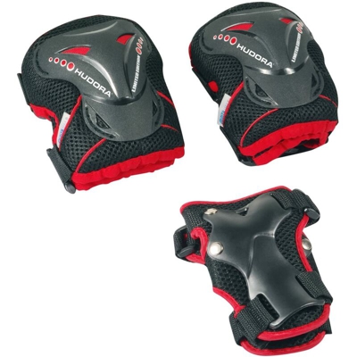 Set Protezioni Scooter Hudora Tg.L - FALSE