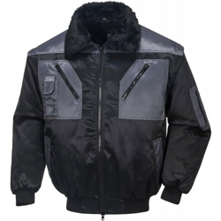 Giacca Pilota Achim S Nero /Antracite. Taglia L - NO NAME en oferta