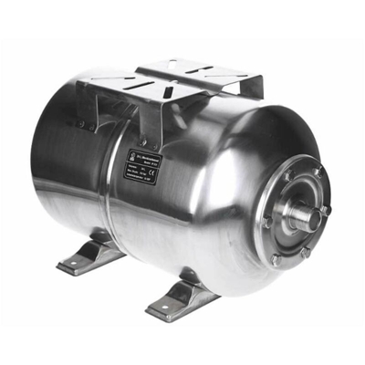 Vaso di espansione acciaio inossidabile 24 L serbatoio con membrana EPDM 6 bar - ECD GERMANY