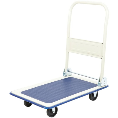 Carrello Elevatore Manuale per Sacchi da 150 kg con Piattaforma Pieghevole - TRUESHOPPING