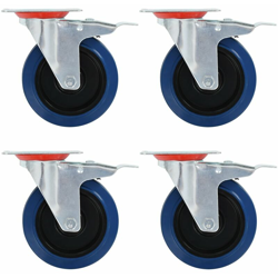 Ruote Girevoli 12 pz 125 mm - VIDAXL características