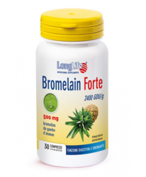 Longlife Bromelain Forte Integratore Alimentare 30 Tavolette características