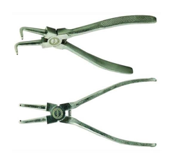 Pinze Vigor Crv P/Seeger Interni Piegate Mm. 180 Conf.6Pz en oferta