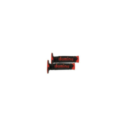 Manopole Off Road Nero/Rosso mm 119 - DOMINO en oferta