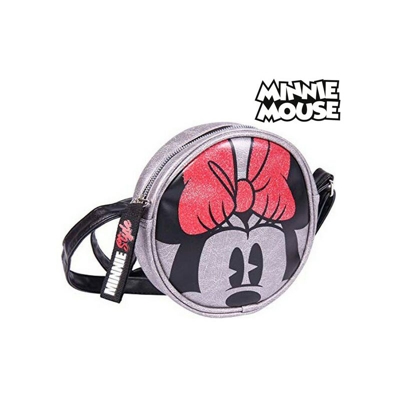 Borsa a Tracolla Argentato - Minnie Mouse
