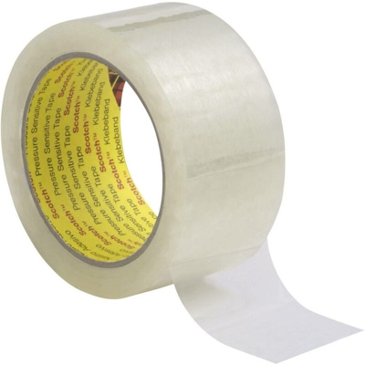 3M 305 7000095640 Nastro per imballaggio universale Scotch® 305 Trasparente (L x L) 66 m x 50 mm 66 m