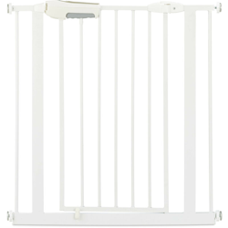 Cancelletto di Sicurezza per Porte, Protezione per Bambini e Cani, senza Fori, 80-85 cm, Allungabile, Bianco - RELAXDAYS en oferta