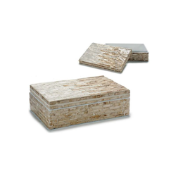 Scatola Argento (15 x 7,5 x 25,5 cm) - GIFT DECOR en oferta
