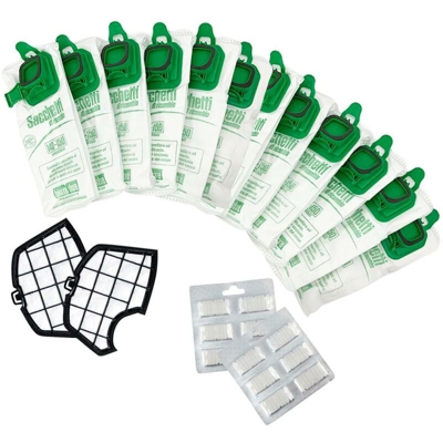Sacchetti Folletto Vk 140 Vk 150 12Pz Profumi Filtri Compatibili - BIERRE STORE