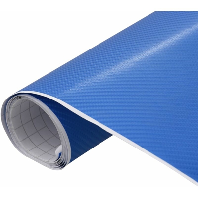 Pellicola per Auto Opaca 4D Blu 500x152 cm - VIDAXL