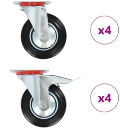 Ruote Girevoli 8 pz 160 mm - VIDAXL precio