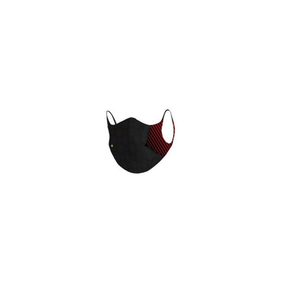 Mascherina viso lav ROSSO NERO RAG 2Pz - ZANDONÀ