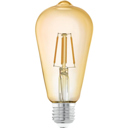 Lampadina Pera Ø 64 mm Vintage Ambrata E27 4W - EGLO ITALIANA características