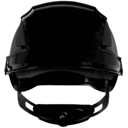 3M SecureFit X5512V-CE-4 Casco di protezione ventilato, con sensore UV Nero EN 397 características