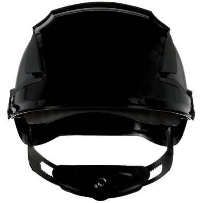3M SecureFit X5512V-CE-4 Casco di protezione ventilato, con sensore UV Nero EN 397