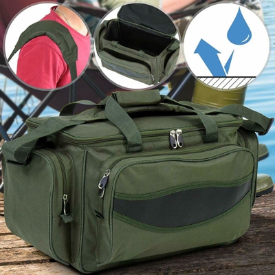 Nova - Borsa porta attrezzi da pesca impermeabile spinning tracolla surfcasting lago