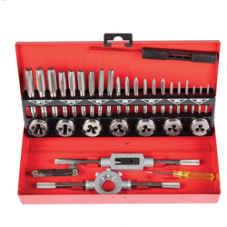 Set di filiere filettature acciaio al carbonio professionale 32pz varie misure - OXFORD precio