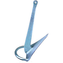 Ancora triangolare con arco kg 7,5 in acciaio zincato - TR.EM. precio
