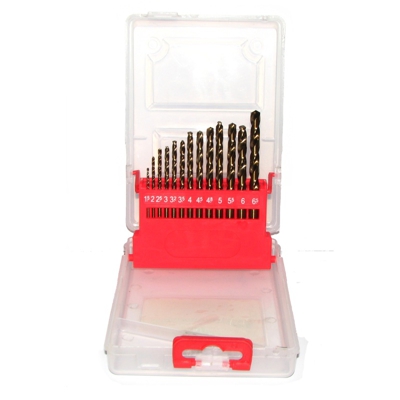 Set 13 punte x trapano 08200 hss din 338 cobalto c8% - Sikurotech