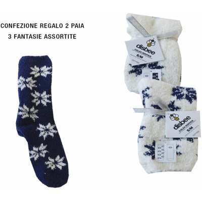 Calza Donna Soffice Fiocchi Di Neve - BIGHOUSE IT