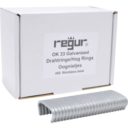 Regur OK 33 morsetti occhielli galvanizzato 450 pz. Regur 60721 Dimensioni (L x L) 35 mm x 95 mm en oferta