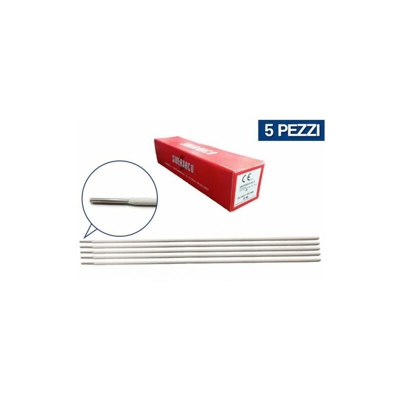 Elettrodi Alluminio 2,5X300 Al Silicio 5% Siderarco Pz 5 (13861)