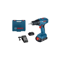 Trapano avvitatore batteria litio 18V (2pz) BOSCH GSR 1800-LI professional + Extra características