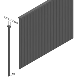 J 40 CNKHA Chiodi a testa stretta Brads 40 mm - 5000 pezzi - Prebena características