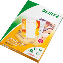 Leitz Sacchetti di Laminazione 125 Micron A4 100 pz en oferta