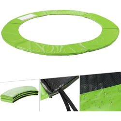 Arebos Copertura Bordo di Protezione per Trampolino Elastico Molla 366cm verde chiaro precio