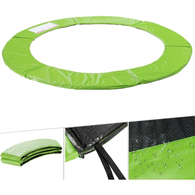 Arebos Copertura Bordo di Protezione per Trampolino Elastico Molla 366cm verde chiaro