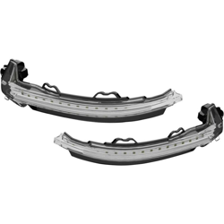 Lampeggiatori a specchio dinamici LEDriving per Audi A4 B9, S4 B9, RS4 B9 e A5 F5, S5 F5, RS5 F5 - White Edition A4 B9, - OSRAM AUTO en oferta