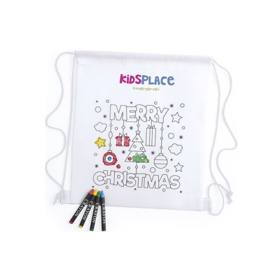 Zaino da Colorare 145941 Albero di Natale - CLICCANDOSHOP