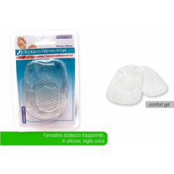 Alzatacco Trasparente Silicone Cm.10X6,5 - BIGHOUSE IT en oferta