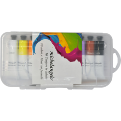 Nespoli set 10 tubetti tempere all'acqua 18ml - MICHELANGELO en oferta