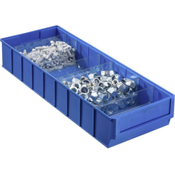 Allit 456570 Cassetta impilabile da magazzino (L x L x A) 185 x 500 x 81 mm Blu 1 pz. en oferta