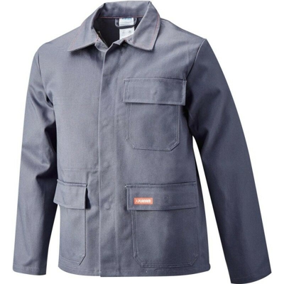 Planam - Giacca Di Saldatore, T.50, 360 G/M2, Grigio